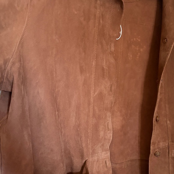 Sezane Will Brown Suede Jacket - Picture 4 of 12